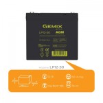 Огляд Батарея до ДБЖ Gemix 12В 50Ач (LP12-50): характеристики, відгуки, ціни.
