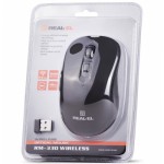 Огляд Мишка REAL-EL RM-330 Wireless Black: характеристики, відгуки, ціни.