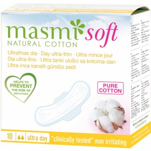 Огляд Гігієнічні прокладки Masmi Soft Ultra Day 10 шт. (8432984000578): характеристики, відгуки, ціни.