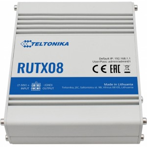 Огляд Маршрутизатор Teltonika RUTX08: характеристики, відгуки, ціни.