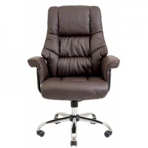 Огляд Офісне крісло Richman Конгрес Хром к/з коричневий (ADD0001742): характеристики, відгуки, ціни.