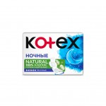 Огляд Гігієнічні прокладки Kotex Natural Night 6 шт. (5029053575360): характеристики, відгуки, ціни.