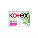Огляд Гігієнічні прокладки Kotex Natural Super 7 шт. (5029053575346): характеристики, відгуки, ціни.