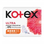 Огляд Гігієнічні прокладки Kotex Ultra Normal 10 шт. (5029053542621): характеристики, відгуки, ціни.