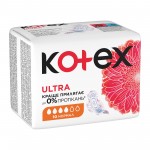 Огляд Гігієнічні прокладки Kotex Ultra Normal 10 шт. (5029053542621): характеристики, відгуки, ціни.