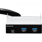 Огляд Концентратор Chieftec 3.5" 2xUSB 3.1 Gen.1 / 1xUSB 3.1 Gen.2 Type-C (MUB-3003C): характеристики, відгуки, ціни.