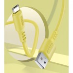 Огляд Дата кабель USB 2.0 AM to Micro 5P 1.0m soft silicone yellow ColorWay (CW-CBUM043-Y): характеристики, відгуки, ціни.