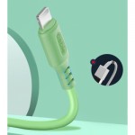 Огляд Дата кабель USB 2.0 AM to Micro 5P 1.0m soft silicone green ColorWay (CW-CBUM042-GR): характеристики, відгуки, ціни.