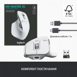 Огляд Мишка Logitech MX Master 3S Performance Wireless Mouse Bluetooth Pale Grey (910-006560): характеристики, відгуки, ціни.