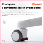 Огляд Дитяче крісло ErgoKids Mio Classic Y-405 Pink (Y-405 KP): характеристики, відгуки, ціни.