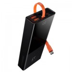 Огляд Батарея універсальна Baseus 20000mAh, PD/65W, QC/3.0, USB-C, 2*USB-A (PPJL000001): характеристики, відгуки, ціни.