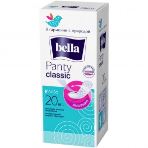 Огляд Щоденні прокладки Bella Panty Classic 20 шт. (5900516311957): характеристики, відгуки, ціни.
