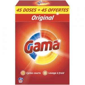 Огляд Пральний порошок Gama Original 5.85 кг (8435495814757): характеристики, відгуки, ціни.