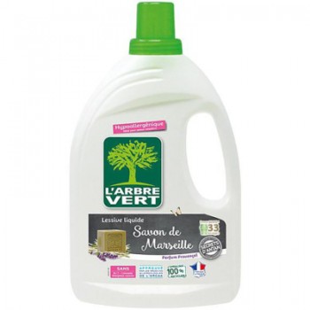 Гель для прання L'Arbre Vert Марсельське мило 1.5 л (3450601043239)