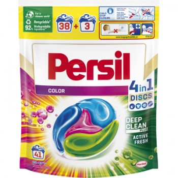 Капсули для прання Persil Discs Color Deep Clean 41 шт. (9000101537345)