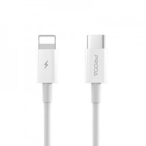 Дата кабель USB-C to Lightning 20W white Proda (PD-B27i-WHT)