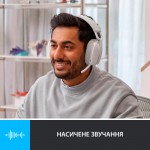 Огляд Навушники Logitech Zone Vibe 100 Wireless Off-White (981-001219): характеристики, відгуки, ціни.