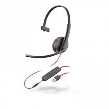 Навушники Plantronics Blackwire C3215 USB-A (mono) (209746-201)