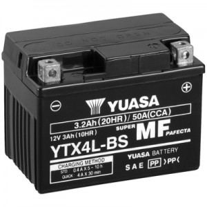 Огляд Акумулятор автомобільний Yuasa 12V 3Ah MF VRLA Battery AGM (YTX4L-BS): характеристики, відгуки, ціни.