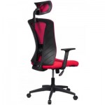 Огляд Офісне крісло Barsky Mesh Black/Red (BM-01_Mesh): характеристики, відгуки, ціни.