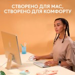 Огляд Мишка Logitech Lift for Mac Vertical Ergonomic Mouse Off White (910-006477): характеристики, відгуки, ціни.