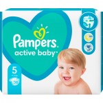 Огляд Підгузки Pampers Active Baby Junior Размер 5 (11-16 кг) 38 шт (8006540207796): характеристики, відгуки, ціни.