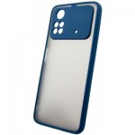 Огляд Чохол до мобільного телефона Dengos Matte Poco M4 Pro 4G (blue) (DG-TPU-MATT-116): характеристики, відгуки, ціни.