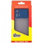 Огляд Чохол до мобільного телефона Dengos Matte Poco M4 Pro 4G (blue) (DG-TPU-MATT-116): характеристики, відгуки, ціни.