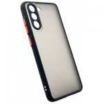 Огляд Чохол до мобільного телефона Dengos Matte Samsung Galaxy S21 FE (black) (DG-TPU-MATT-114): характеристики, відгуки, ціни.