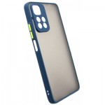 Огляд Чохол до мобільного телефона Dengos Matte Xiaomi Redmi Note 11 Pro 5G (blue) (DG-TPU-MATT-115): характеристики, відгуки, ціни.