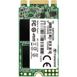 Огляд Накопичувач SSD M.2 2242 1TB Transcend (TS1TMTS430S): характеристики, відгуки, ціни.
