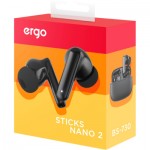 Огляд Навушники Ergo BS-730 Sticks Nano 2 Black (BS-730K): характеристики, відгуки, ціни.