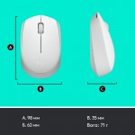 Огляд Мишка Logitech M171 White (910-006867): характеристики, відгуки, ціни.