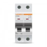 Огляд Автоматичний вимикач Videx RS6 RESIST 2п 6А 6кА С (VF-RS6-AV2C06): характеристики, відгуки, ціни.