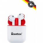 Огляд Навушники BeatBox PODS AIR 2 Wireless Charging White-Red: характеристики, відгуки, ціни.