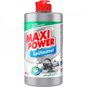 Огляд Засіб для ручного миття посуду Maxi Power Платинум 500 мл (4823098411949): характеристики, відгуки, ціни.