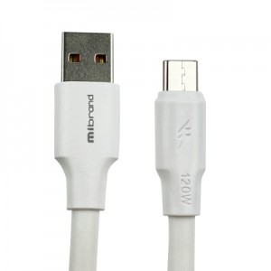 Дата кабель USB 2.0 AM to Micro 5P 1.0m MI-98 120W White Mibrand (MIDC/98MW)