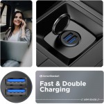 Огляд Зарядний пристрій Armorstandart Car 2xUSB QC3.0 Grey (ARM65438): характеристики, відгуки, ціни.