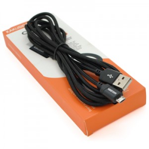 Дата кабель USB 2.0 AM to Micro 5P 2.0m KSC-698 XIANGSU Black iKAKU (KSC-698-M)