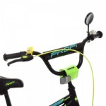 Огляд Дитячий велосипед Prof1 16" Prime Чорний (Y16224 black): характеристики, відгуки, ціни.