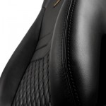 Огляд Крісло ігрове Noblechairs Icon Real Leather Black (NBL-ICN-RL-BLA): характеристики, відгуки, ціни.