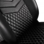 Огляд Крісло ігрове Noblechairs Icon Real Leather Black (NBL-ICN-RL-BLA): характеристики, відгуки, ціни.