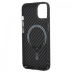 Огляд Чохол до мобільного телефона Armorstandart LikeCarbon MagCase Apple iPhone 13 Black (ARM66360): характеристики, відгуки, ціни.