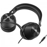 Огляд Навушники Corsair HS55 Stereo Headset Carbon (CA-9011260-EU): характеристики, відгуки, ціни.