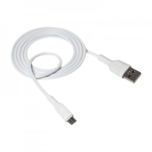 Огляд Дата кабель USB 2.0 AM to Micro 5P 1.0m NB212 2.1A White XO (XO-NB212m-WH): характеристики, відгуки, ціни.