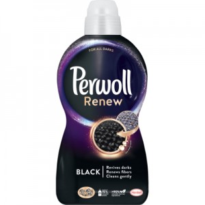 Огляд Гель для прання Perwoll Renew Black для темних та чорних речей 1.98 л (9000101576740): характеристики, відгуки, ціни.