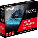 Огляд Відеокарта Radeon RX 6400 4Gb ASUS (PH-RX6400-4G): характеристики, відгуки, ціни.