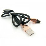 Огляд Дата кабель USB 2.0 AM to Type-C 1.0m black Dengos (NTK-TC-SET-BLACK): характеристики, відгуки, ціни.