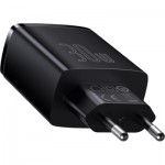 Огляд Зарядний пристрій Baseus Compact Quick Charger 2U+C (CCXJ-E01): характеристики, відгуки, ціни.