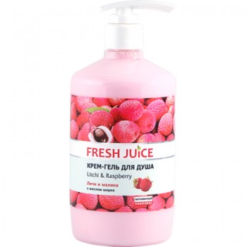 Гель для душу Fresh Juice Litchi & Raspberry 750 мл (4823015936166)